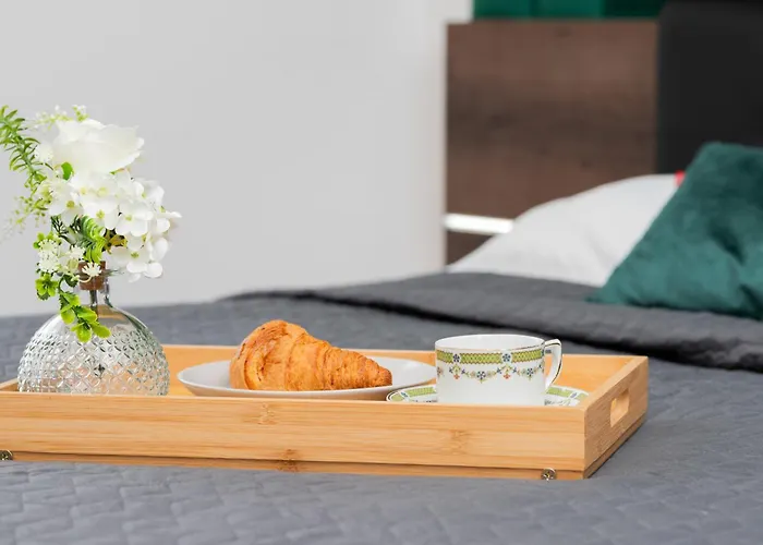 شقة 9th Floor And Grey In Brzezno With Two Bedrooms And Parking By Renters غدانسك