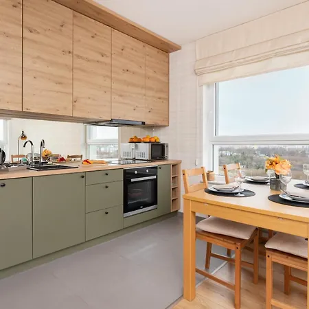 9th Floor And Grey In Brzezno With Two Bedrooms And Parking By Renters アパート グダニスク