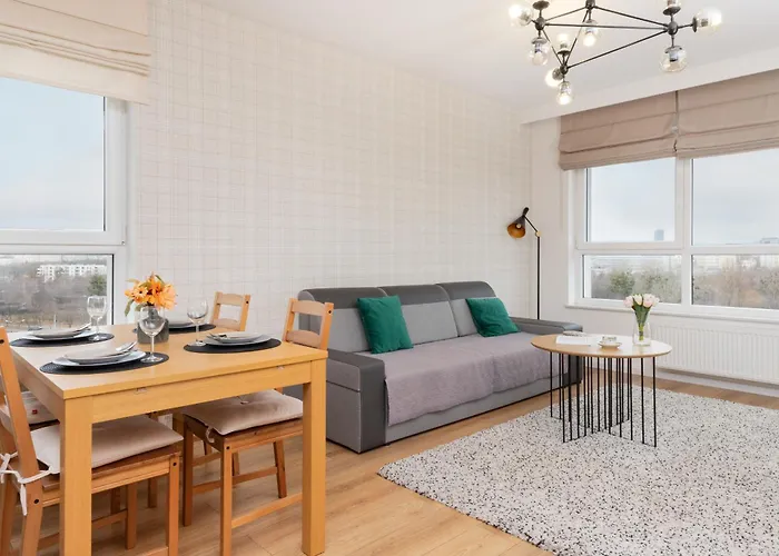 Lägenhet 9th Floor And Grey In Brzezno With Two Bedrooms And Parking By Renters *