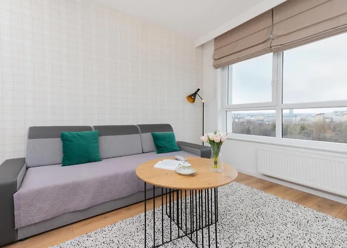 9th Floor And Grey In Brzezno With Two Bedrooms And Parking By Renters Gdańsk